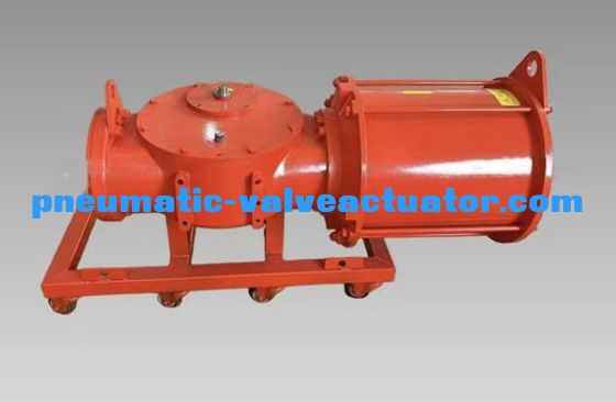 Actuador neumático tipo yugo escocés de trabajo pesado diseño altamente modular